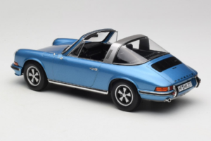 Porsche 911 S Targa Blue Metallic Norev 1:18 187646 Metal — zdjęcie 6 z 8