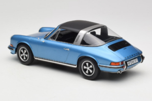 Porsche 911 S Targa Blue Metallic Norev 1:18 187646 Metal — zdjęcie 7 z 8