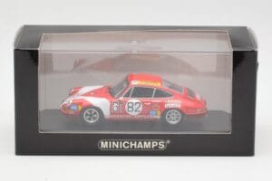 Porsche 911 S #82 Team Kremer Racing 1000km ADAC Neuhaus Class Winner 1971 Minichamps 1:43 400716882 Metal — zdjęcie 4 z 4