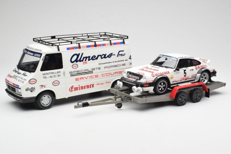Porsche 911 SC Group 4 Citroen C35 Assistance Rally Portugal 1981 Otto 1:18 OT374 Żywica