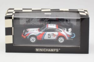 Porsche 911 SC #5 Martini B. Waldegaard / H. Thorszelius Safari Rally 1978 Minichamps 1:43 400786205 Metal — zdjęcie 4 z 4