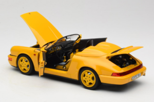 Porsche 911 964 Speedster Speed Yellow Norev 1:18 187130 Metal — zdjęcie 5 z 8