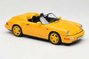 Porsche 911 964 Speedster Speed Yellow Norev 1:18 187130 Metal — zdjęcie 6 z 8