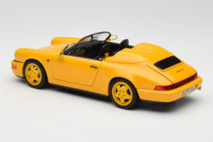 Porsche 911 964 Speedster Speed Yellow Norev 1:18 187130 Metal — zdjęcie 7 z 8