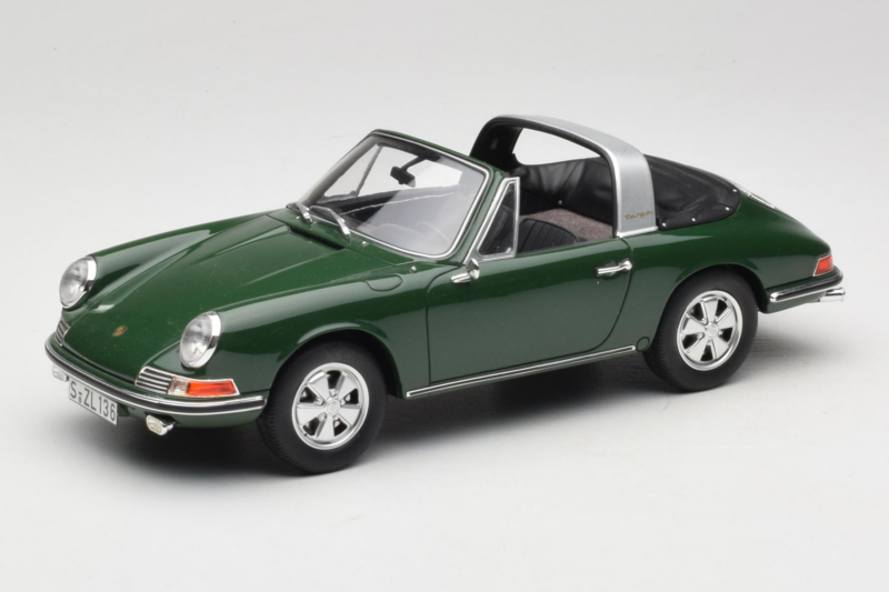 Porsche 911 F-Series Targa Zielony GT Spirit 1:18 GT001CS Żywica