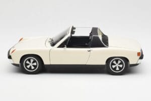 Porsche 914/6 Jasny Kość Słoniowa AUTOart 1:18 77933 Metal — zdjęcie 4 z 8