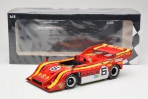 Porsche 917/10 #6 Team Gelo Racing H. Loos Interserie 1973 Minichamps 1:18 153736506 Metal — zdjęcie 6 z 6