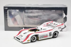 Porsche 917/10 #6 Team Penske M. Donohue 2nd Place Can-Am Mosport 1972 Minichamps 1:18 153726506 Metal — zdjęcie 6 z 6
