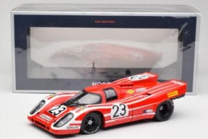 Porsche 917K #23 R. Attwood / H. Herrmann 24 Hours of Le Mans Winner 1970 Norev 1:18 187586 Metal — zdjęcie 6 z 6
