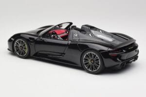 Porsche 918 Spyder Bazalt Czarny Metalik Minichamps 1:18 110062431 Metal — zdjęcie 7 z 8
