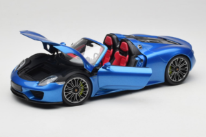 Porsche 918 Spyder Blue Metallic Minichamps 1:18 110062432 Metal — zdjęcie 2 z 8