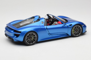 Porsche 918 Spyder Blue Metallic Minichamps 1:18 110062432 Metal — zdjęcie 3 z 8
