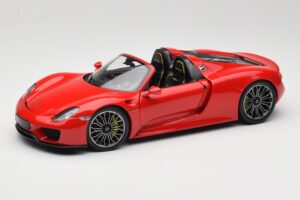 Porsche 918 Spyder Czerwony Minichamps 1:18 110062435 Metal