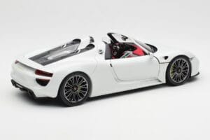 Porsche 918 Spyder Biały Minichamps 1:18 110062436 Metal — zdjęcie 3 z 8