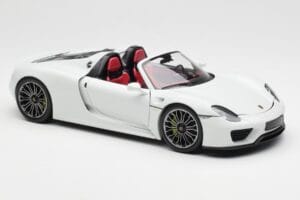 Porsche 918 Spyder Biały Minichamps 1:18 110062436 Metal — zdjęcie 6 z 8