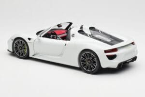 Porsche 918 Spyder Biały Minichamps 1:18 110062436 Metal — zdjęcie 7 z 8