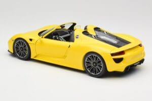 Porsche 918 Spyder Żółty Minichamps 1:18 110062434 Metal — zdjęcie 7 z 8