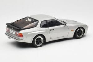 Porsche 924 Carrera GT Diamond Srebrny AUTOart 1:18 78002 Metal — zdjęcie 3 z 8