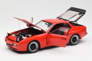 Porsche 924 Carrera GT Guards Czerwony AUTOart 1:18 78003 Metal — zdjęcie 2 z 8