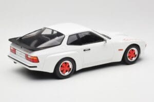 Porsche 924 Carrera GT Biały & Czerwone Felgi MCG 1:18 MCG18303 Metal — zdjęcie 2 z 6