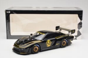 Porsche 935/19 Czarny ze Złotymi Pasami Minichamps 1:18 155067568 Metal — zdjęcie 6 z 6