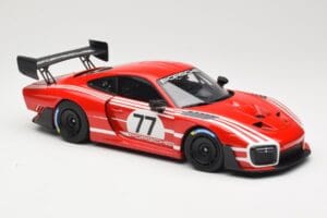 Porsche 935/19 Czerwony z Białymi Paskami Minichamps 1:18 155067577 Metal — zdjęcie 4 z 6