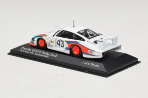 Porsche 935/78 Moby Dick #43 R. Stommelen / M. Schurti 24 Hours of Le Mans 1978 Minichamps 1:43 430786743 Metal — zdjęcie 3 z 4
