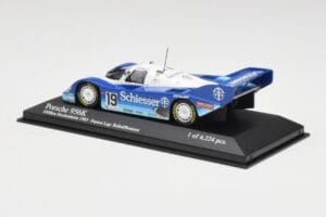 Porsche 956 #1 Brun S. Bellof / T. Boutsen Hockenheim 1985 Minichamps 1:43 430856699 Metal — zdjęcie 3 z 4