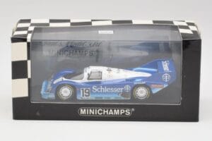 Porsche 956 #1 Brun S. Bellof / T. Boutsen Hockenheim 1985 Minichamps 1:43 430856699 Metal — zdjęcie 4 z 4