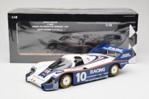 Porsche 956K #10 J. Mass Porsche Racing Winner 200 Miles of Nürnberg 1982 Minichamps 1:18 155826610 Metal — zdjęcie 6 z 6