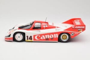 Porsche 956K #14 K. Rosberg / J. Lammers Canon Racing 3rd Place 1000km Nürburgring 1983 Minichamps 1:18 155836614 Metal — zdjęcie 3 z 6