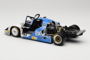 Porsche 956L #47 Hugo Boss V. Merl / H. Grohs / A. Plankenhorn 24 Hours of Le Mans 1984 Minichamps 1:18 183846947 Metal — zdjęcie 5 z 8