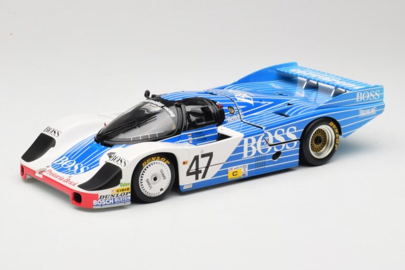 Porsche 956L #47 Hugo Boss V. Merl / H. Grohs / A. Plankenhorn 24 Hours of Le Mans 1984 Minichamps 1:18 183846947 Metal