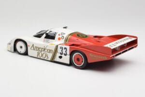 Porsche 956L #33 D. Hobbs / G. Gartner / J. Edwards 24 Hours of Le Mans 1985 Minichamps 1:18 183856933 Metal — zdjęcie 7 z 8