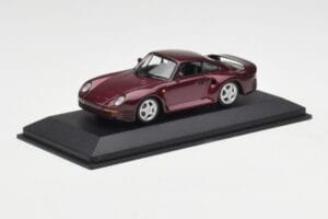 Porsche 959 Dark Red Metallic Minichamps 1:43 400062525 Metal — zdjęcie 2 z 4