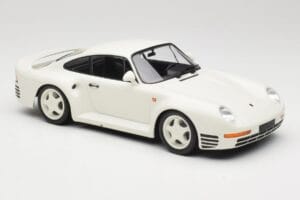 Porsche 959 Grand Prix White Minichamps 1:18 155066202 Metal — zdjęcie 4 z 6