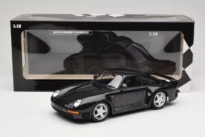 Porsche 959 Grey Metallic Minichamps 1:18 155066205 Metal — zdjęcie 6 z 6