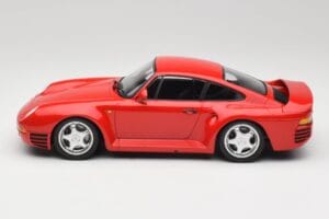 Porsche 959 Guards Czerwony Minichamps 1:18 155066200 Metal — zdjęcie 3 z 6