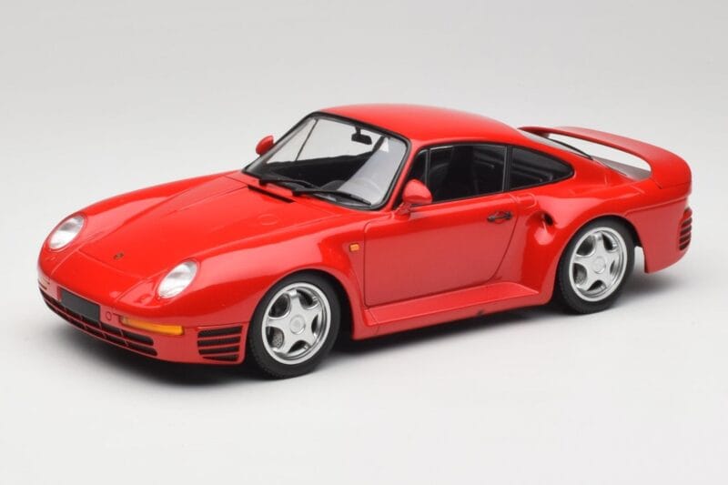 Porsche 959 Guards Czerwony Minichamps 1:18 155066200 Metal