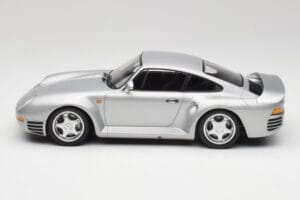 Porsche 959 Srebrny Metalik Minichamps 1:18 155066201 Metal — zdjęcie 3 z 6