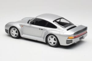 Porsche 959 Srebrny Metalik Minichamps 1:18 155066201 Metal — zdjęcie 5 z 6