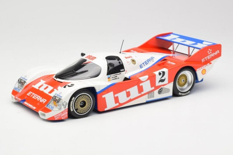 Porsche 962 #2 Brun Motorsport J. Mass / O. Larrauri 1000km Nürburgring 1987 Minichamps 1:18 155876502 Metal