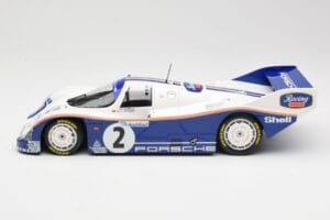 Porsche 962 #2 H-J. Stuck / D. Bell Team Porsche AG Winners 1000km Hockenheim 1985 Minichamps 1:18 155856502 Metal — zdjęcie 3 z 6