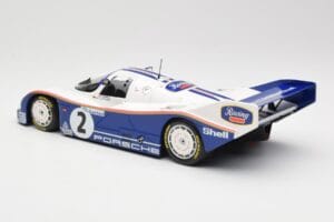 Porsche 962 #2 H-J. Stuck / D. Bell Team Porsche AG Winners 1000km Hockenheim 1985 Minichamps 1:18 155856502 Metal — zdjęcie 5 z 6
