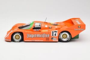 Porsche 962C #17 Jägermeister T. Boutsen / F. Jelinski 1000km Spa 1986 Minichamps 1:18 155866517 Metal — zdjęcie 3 z 6