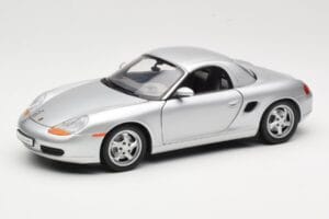 Porsche Boxster 986 Hard Top Srebrny UT Models 1:18 27854 Metal