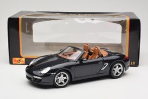 Porsche Boxster S 986 Niebieski Maisto 1:18 31123 Metal — zdjęcie 8 z 8