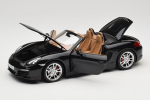 Porsche Boxster S 981 Basalt Black Minichamps 1:18 WAP0210160C Metal — zdjęcie 2 z 8