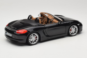 Porsche Boxster S 981 Basalt Black Minichamps 1:18 WAP0210160C Metal — zdjęcie 3 z 8