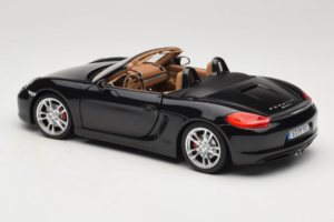 Porsche Boxster S 981 Basalt Black Minichamps 1:18 WAP0210160C Metal — zdjęcie 7 z 8